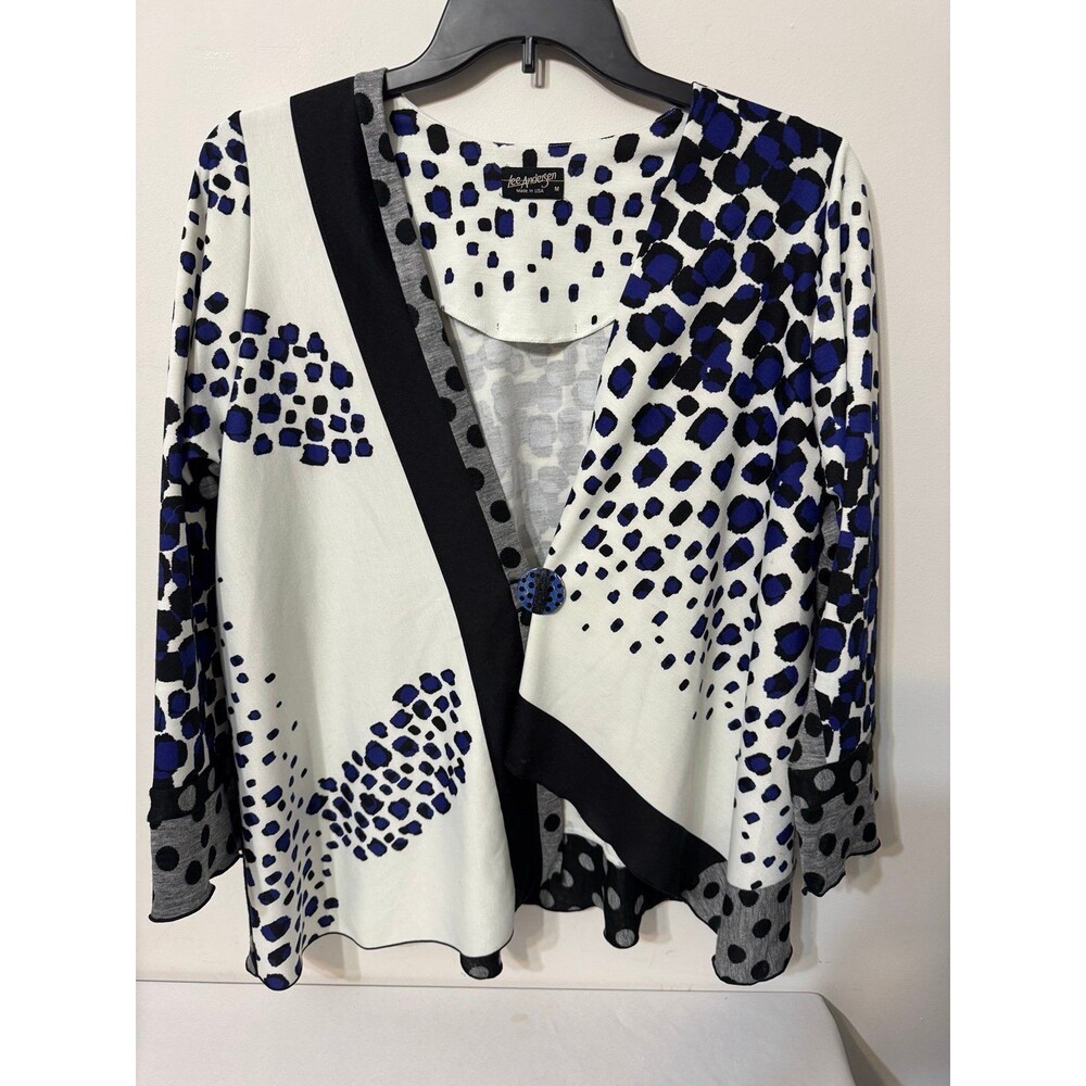 LEE ANDERSEN COUTURE ARTSY JACKET  Made in USA medium